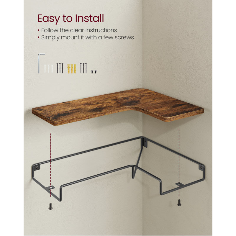3 Piece Corner Shelf