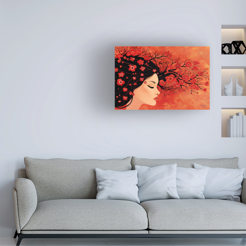 Art sur toile «Bachelor Tanya Mavric Autumn Child», H 30 po x l 47 po