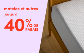 matelas et autres en solde