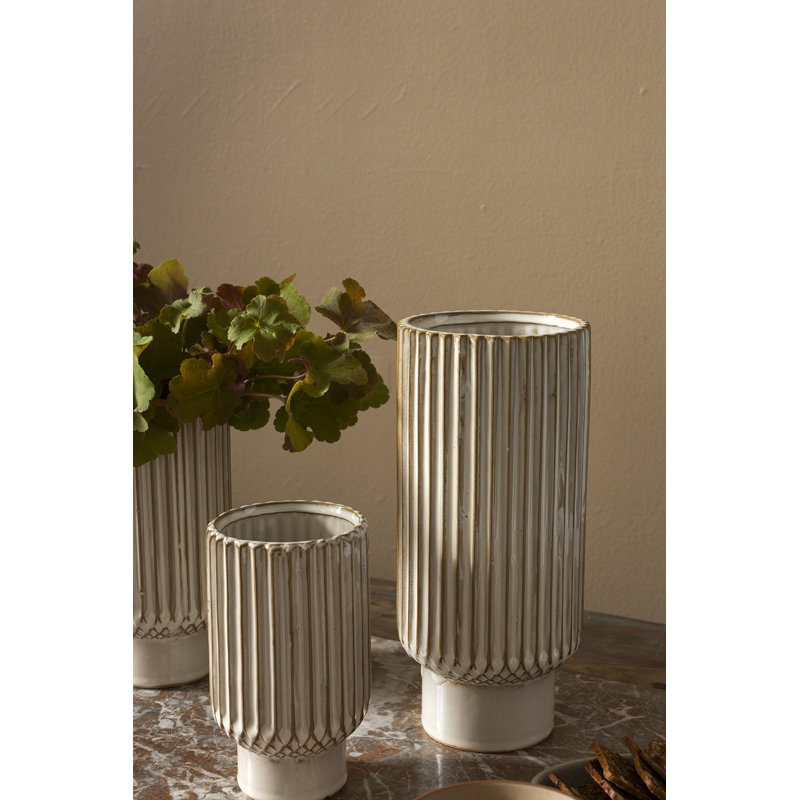 10.75'' Handmade Ceramic Table Vase