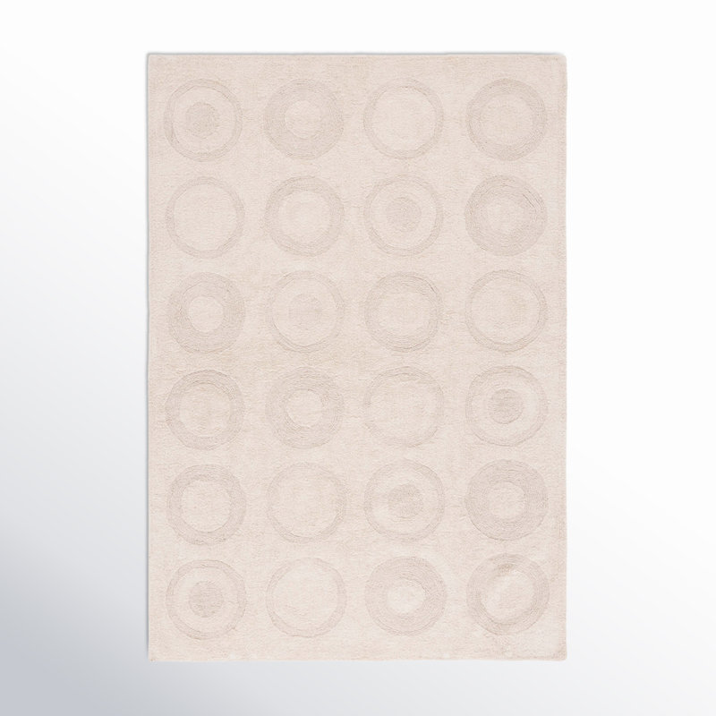 Mullen Washable Geometric Indoor Rug, Rectangle 8' x 10'
