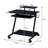 Mechtild Metal Base Gaming Desk in Black