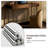 39.37"Retro Flip-top Vanity Table with Stool