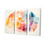 «Pastel Color Geometric Ink Collage II», art mural géométrique-2004681009-2004681010
