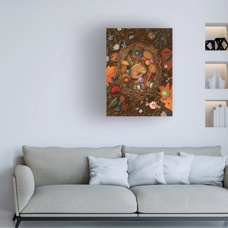 Œuvre sur toile «Gina Matarazzo», H 24 po x l 18 po