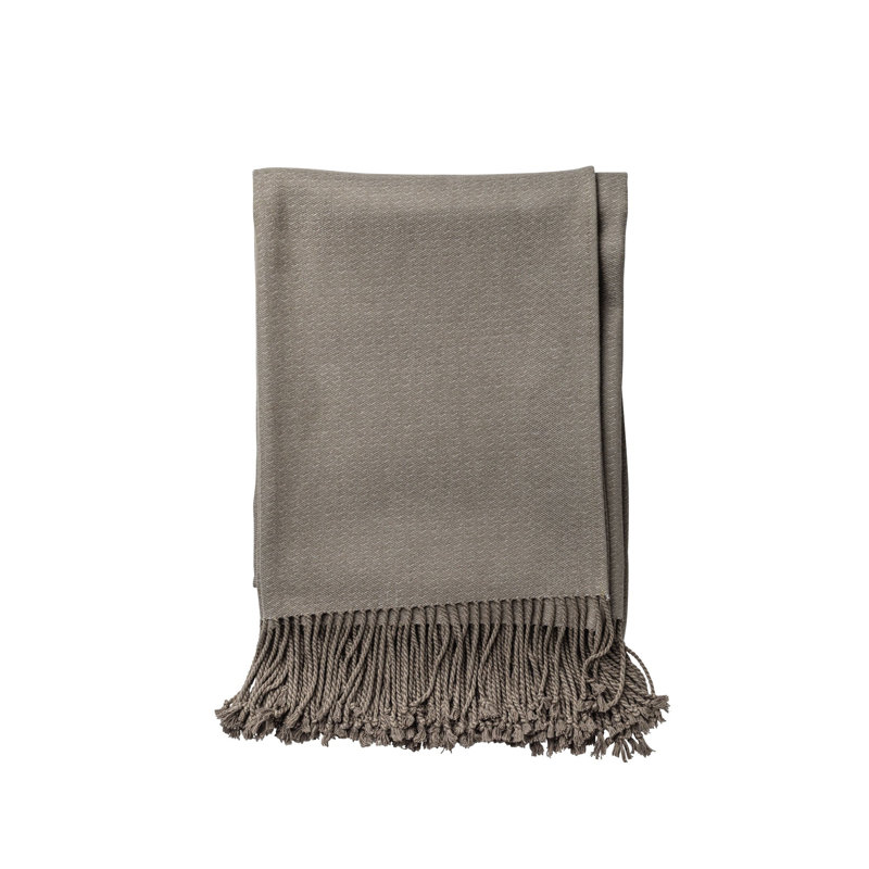 Pasha Bamboo Throw Blanket, Clay