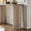 Console moderne en faux marbre