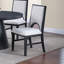 Chaises de salle à manger Soft Cozy Texture 2pc