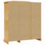 Lonepine 3 Door Solid Wood Wardrobe-86317408