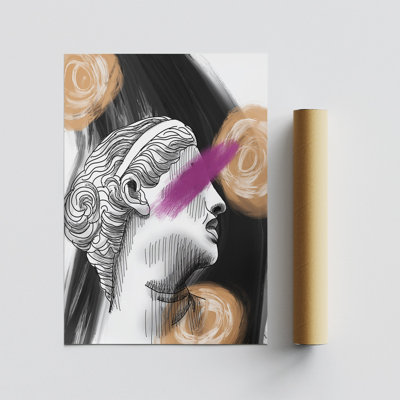 Affiche sans cadre A4 (8,3 x 11,7 pouces), 100% satiné mat | Parfait pour la décoration intérieure, les œuvres d'art et les cadeaux | Impression de haute qualité pour l'esthétique moderne | Idéal pour l'encadrement ou la suspension murale