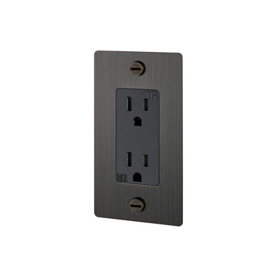 1G Duplex Outlet / Without Logo 