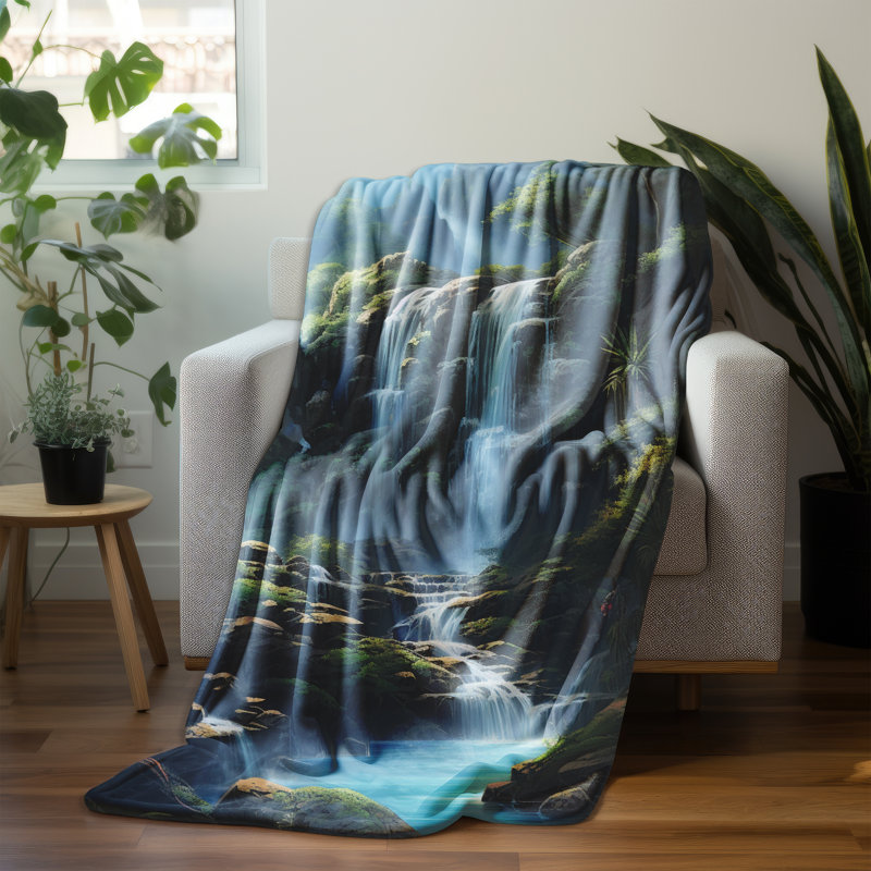 Throw Blanket, 80" L x 68" W