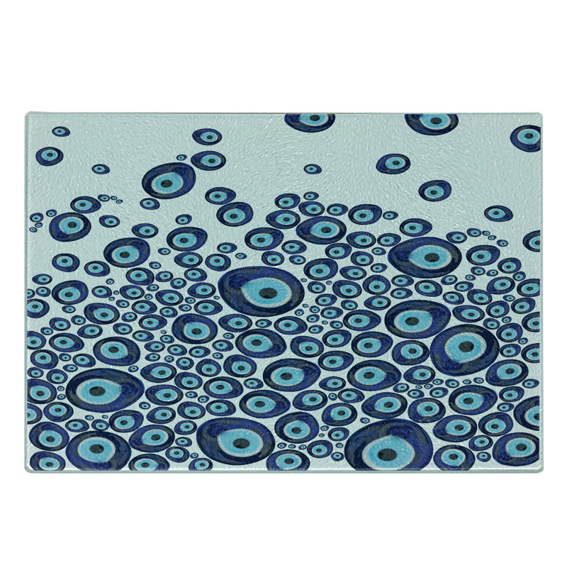 Planche à découper en verre trempé Ambesonne