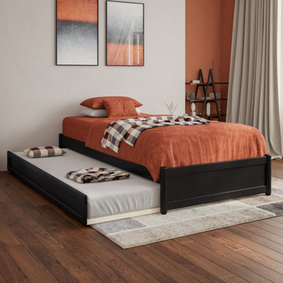 Lamariah Solid Wood Platform Bed with Matching Trundle