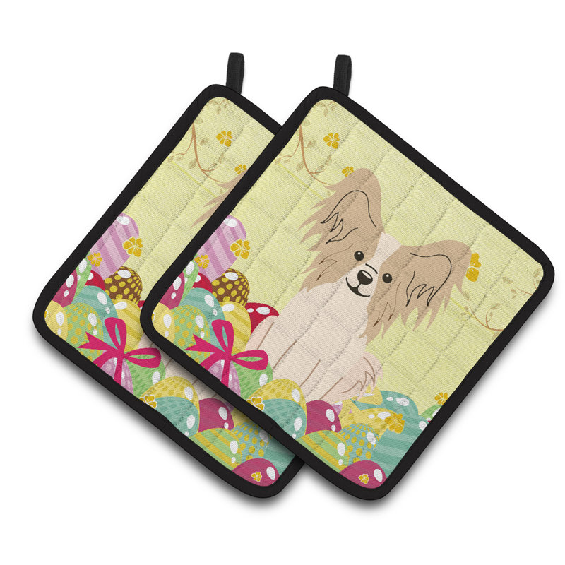 Caroline's Treasures Polyester Potholder, Beige