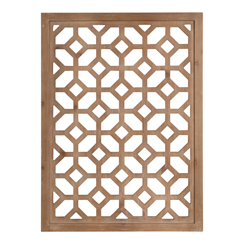 Latonia Wall Art Plaque 24x32, Brown