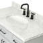 Thornaby 42'' Solid Wood Single Bathroom Vanity with 1.5'' Carrara Marble Top-6427828-40743929