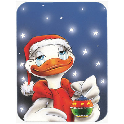 Planche à découper avec décoration de noël en verre caroline trésors
