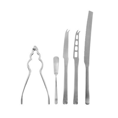 5 Piece Stainless Steel Hostess Set