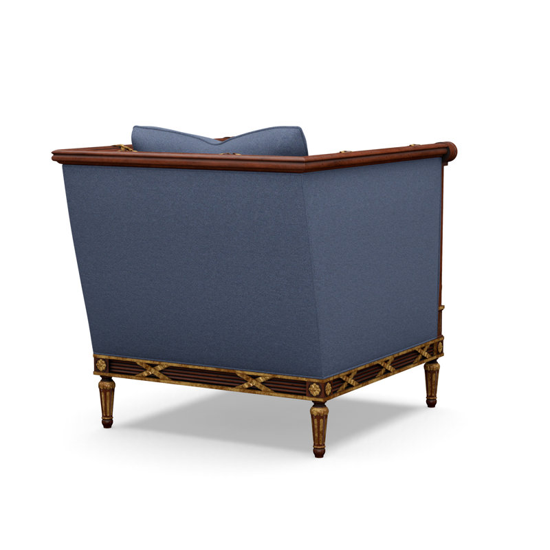 The Regent's Visit  Accent Chair, Page Snow (Performance fabric) 1355-91