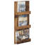 Wood Free Standing Magazine Rack-338352444