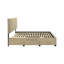 Lit avec rangement tapissier Leonard-675237045