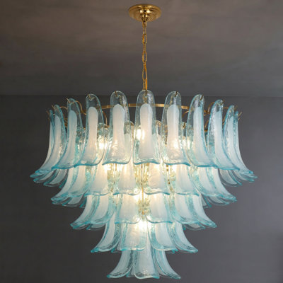Luminaire suspendu en verre Artisanal
