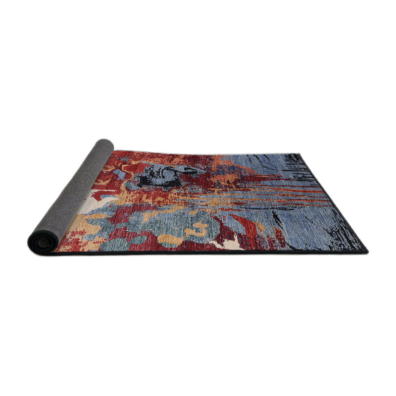 Abstract Indoor Rug, Square 4'