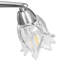 Sharri Glass Semi Flush Mount