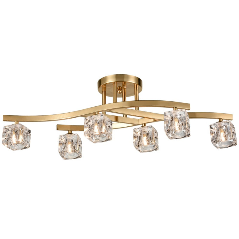 Ehman Glass Flush Mount