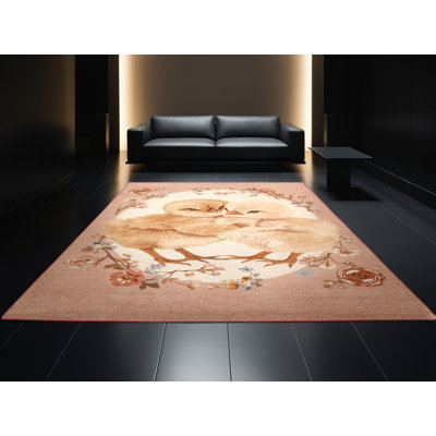 Tapis moelleux moelleux et moelleux à motif abstrait moderne et contemporain Farkas