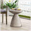 Outdoor Lightweight Concrete Side Table