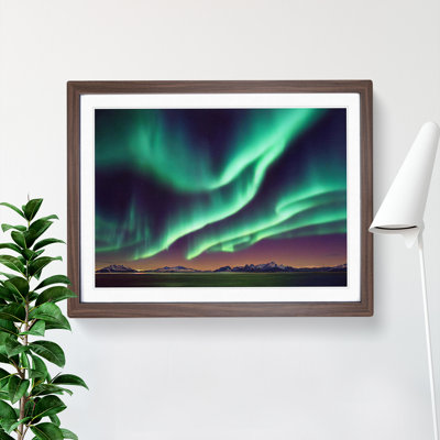 An Amazing Aurora Borealis - Framed Print