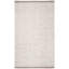 Tapis beige en coton tissé à plat à la main Mohnton-23025329