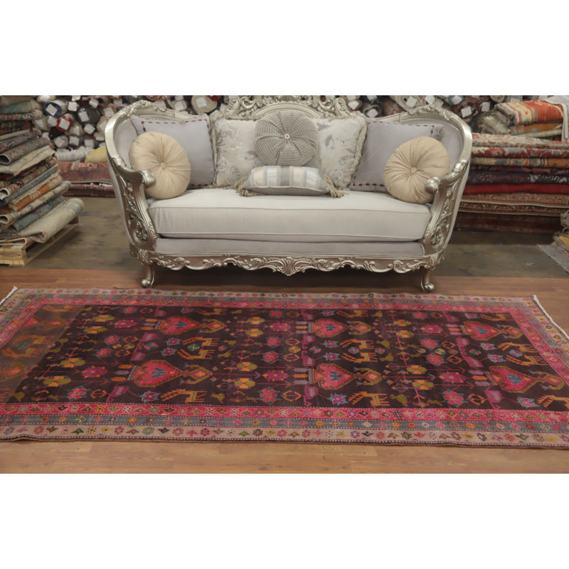 Tapis traditionnel animaux en laine 5 x 10