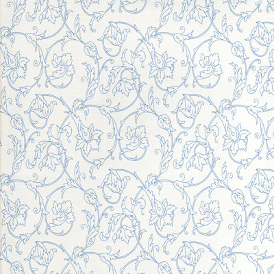 Tissu français orchidées pétales vines