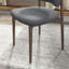 Ensemble de 2 chaises d'appoint en bois massif gris Midland-2040723080-2040723087