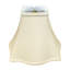 Abat-jour carré basique en forme de cloche, Royal Designs, Inc. BSO-702-10BG, 4 x 10 x 8,5 pouces, beige-969067982-996116208