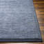 Felipa rayé noué à la main recyclé P.E.T. Tapis bleu / beige-77311154