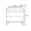Armoire de vestibule de style Mid-Century