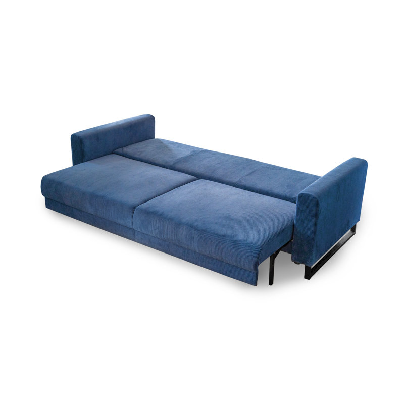 Evangalene 4 Seater Sofa Bed, Blue