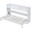 Lit escamotable simple TG avec bureau, lumière DEL et station de charge USB-190926628