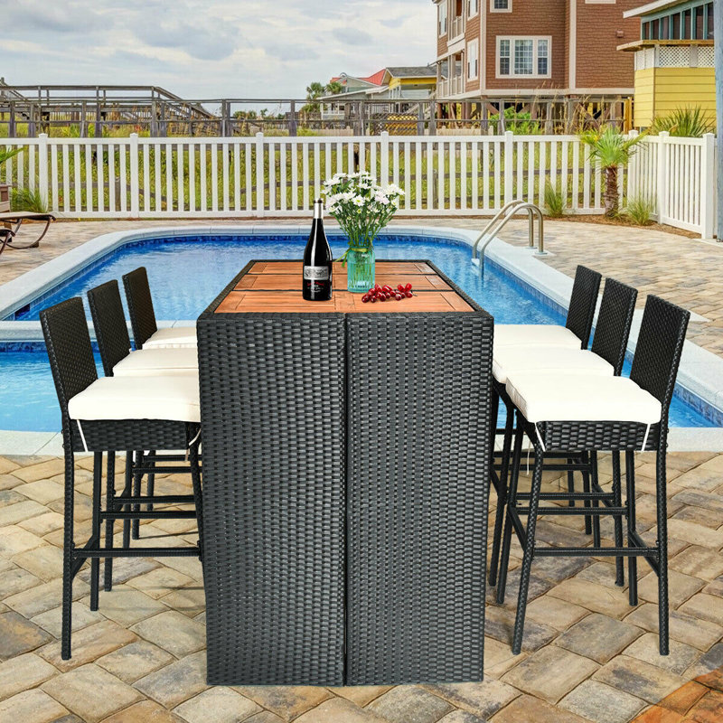 Ensemble repas 7 pièces patio Henshaw