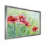 «Red Blossoming Poppies II», peinture sur toile-59842523-59842526