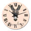 Portrait d'un âne de ferme - horloge murale traditionnelle-1777382539