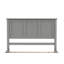 Lit plateforme avec rangement, 2 tiroirs avec roulettes, structure simple-801248027