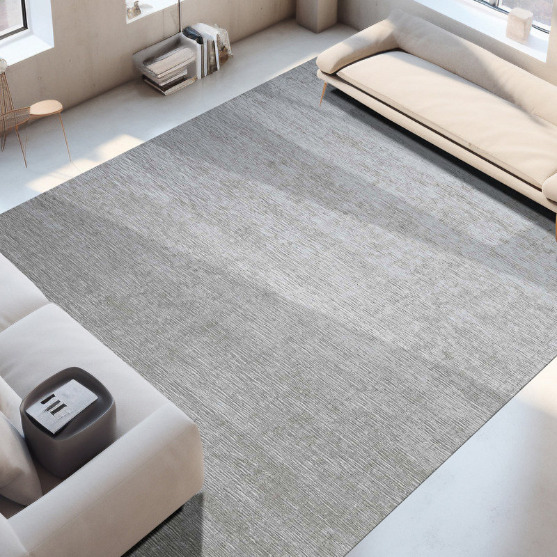 Tapis beige clair de haute qualité noué à la main, Rectangle 10 pi x 14 pi