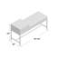Banc de rangement rembourré en similicuir Boylston-1323452386