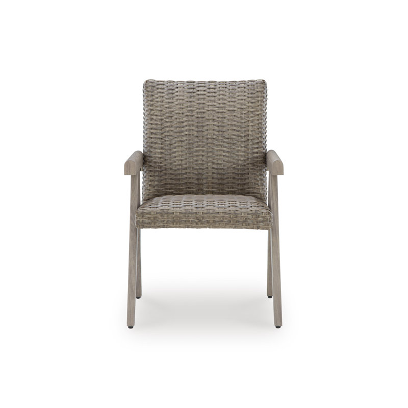 Chaise avec accoudoirs d'extérieur Debbee (ensemble de 2)