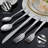 60-Piece Stainless Steel Silverware Set, Service for 12 – Mirror-Finish Flatware with Rust-Resistant, Dishwasher-Safe Design